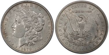 1878 7TF $1 R79 VAM 227-1 Slashed O XF45