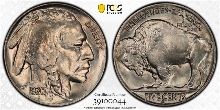 Cert 39100044 - Coin Image