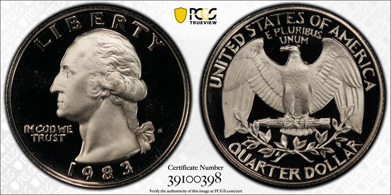 Cert 39100398 - Coin Image