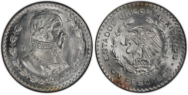 1966-Mo Peso KM-459 MS65