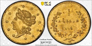 1855 G50C BG-405 MS65