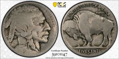 1913-S 5C Type 2 AG3