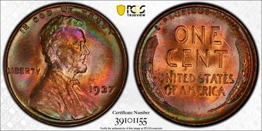 1937 1C MS65RB