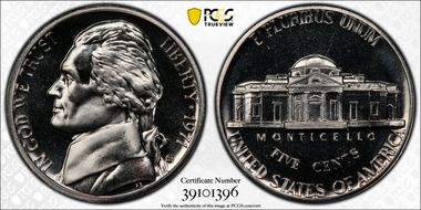 1971-S 5C PR68