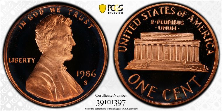 Cert 39101397 - Coin Image