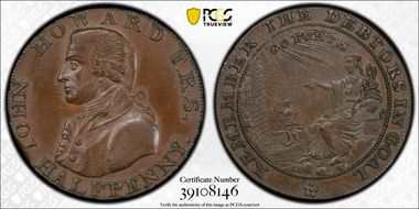 (c.1790) Tk 1/2D DH-36c Somersetshire, Bath MS62BN