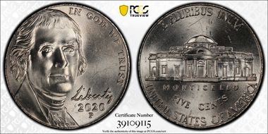 2020-P 5C Early Find MS66FS