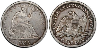 1845-O 50C WB-13 Large O N1