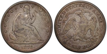 1876-S 50C WB-43 T2 Very Small S F15