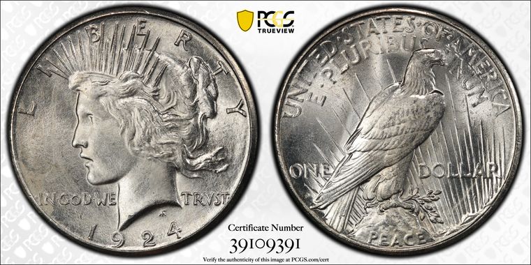 Cert 39109391 - Coin Image