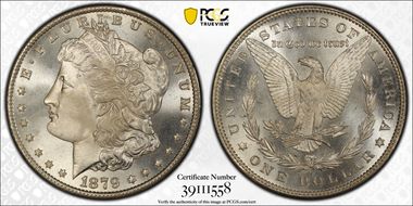 1879-S $1 MS68
