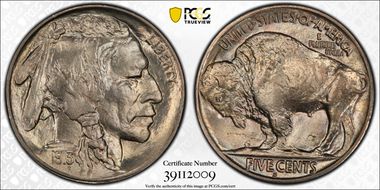 1913-S 5C Type 2 MS66