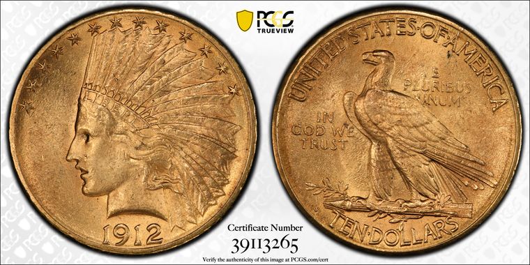 Cert 39113265 - Coin Image