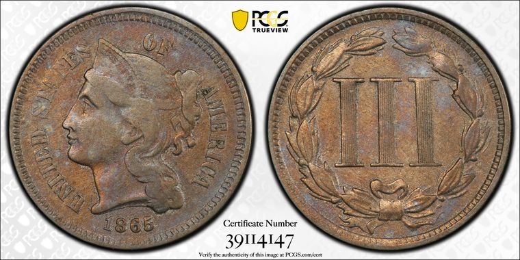 Cert 39114147 - Coin Image