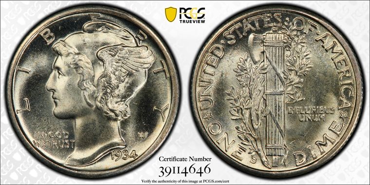 Cert 39114646 - Coin Image