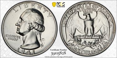 1941 25C PR66