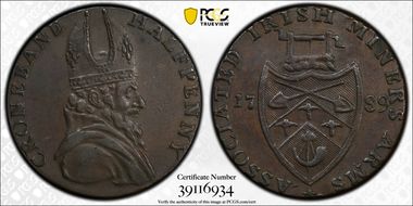 1789 Tk 1/2D DH-44d Wicklow  Cronebane XF45BN