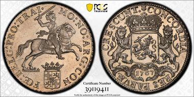 1767 Ducaton Dav-1832 Flowered Edge N1