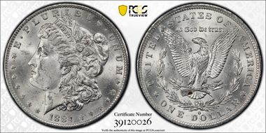 1884-O $1 MS63