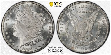1884-CC $1 MS64