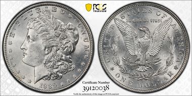 1889 $1 MS61
