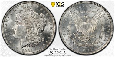 1904-O $1 MS62