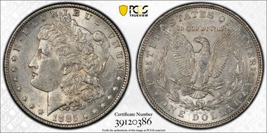 1885 $1 AU55