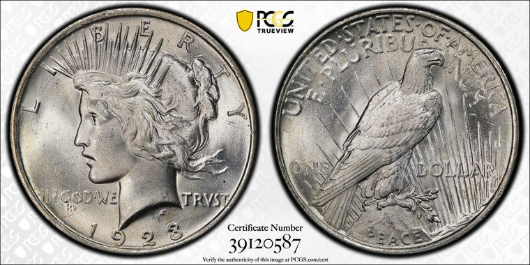 Cert 39120587 - Coin Image