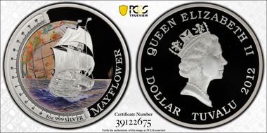 2012 $1 Mayflower PR69DCAM