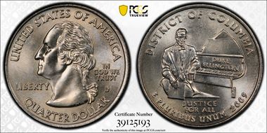 2009-P 25C District of Columbia MS66