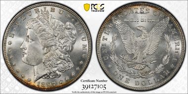 1897 $1 MS66+