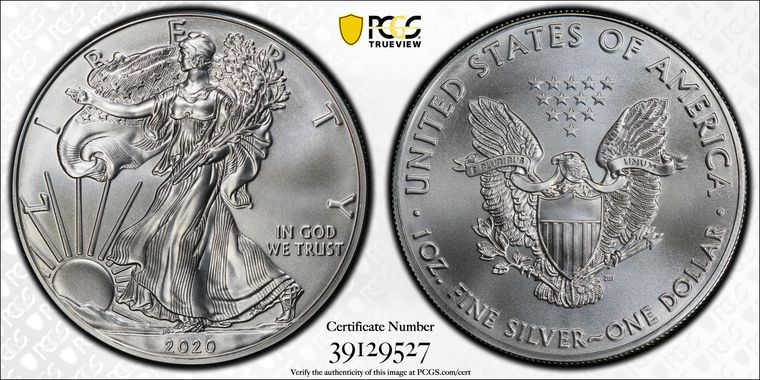 Cert 39129527 - Coin Image