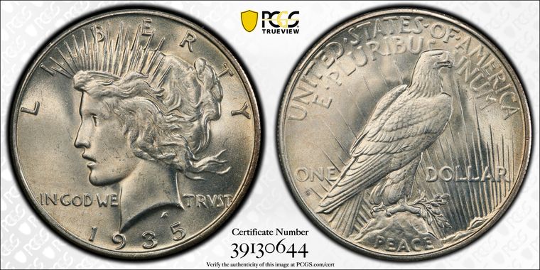 Cert 39130644 - Coin Image