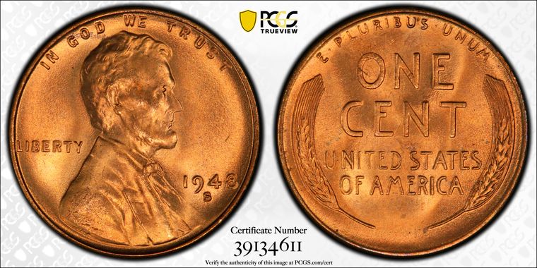 Cert 39134611 - Coin Image