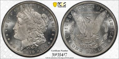 1879-S $1 MS66