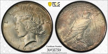 1927 $1 MS65