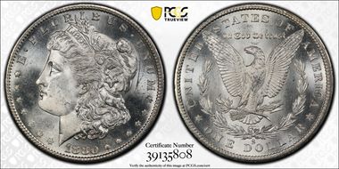 1880-S $1 MS66+