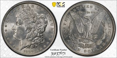 1889 $1 MS63