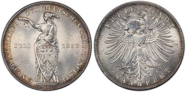 1862 Thaler Shooting MS64
