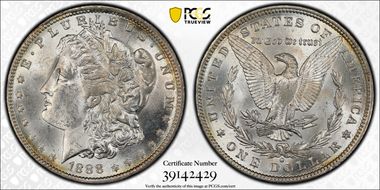 1888-O $1 MS61