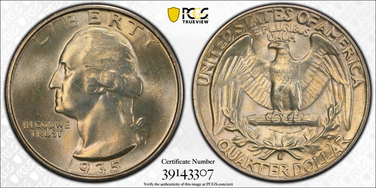 Cert 39143307 - Coin Image