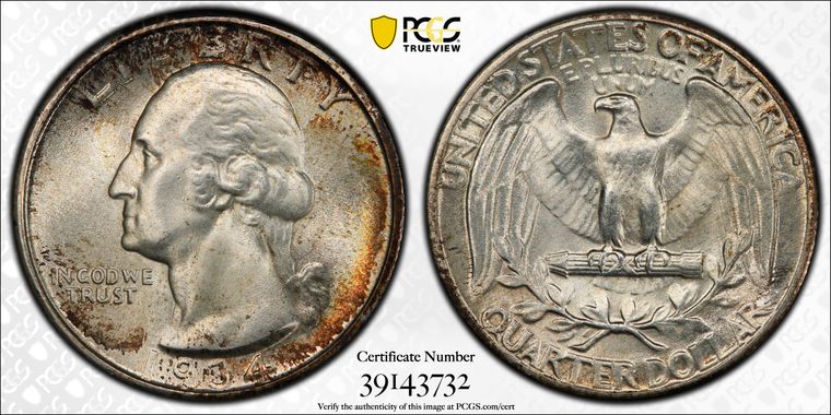 Cert 39143732 - Coin Image