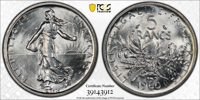 Cert 39143912 - Coin Image