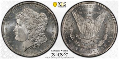 1882-S $1 MS64