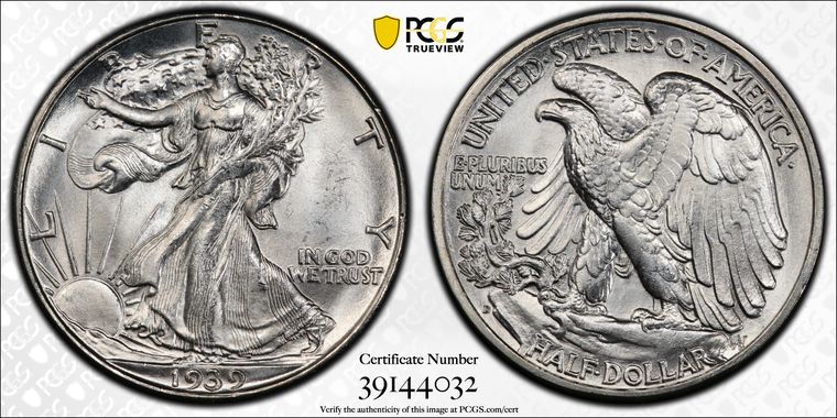 Cert 39144032 - Coin Image