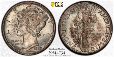 1929 10C MS66FB