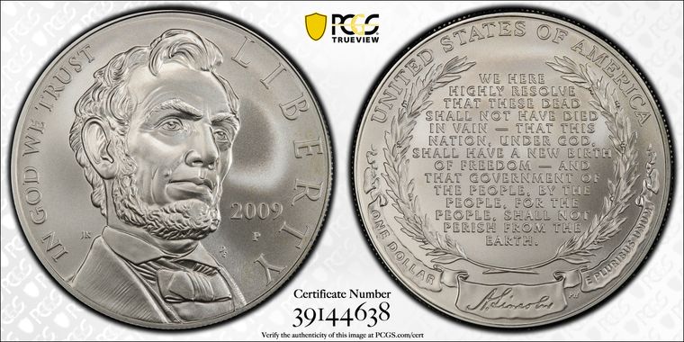 Cert 39144638 - Coin Image