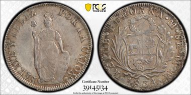 1834-L MM 8 R KM-142.3  Ag AU50