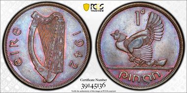 1942 1D MS64BN