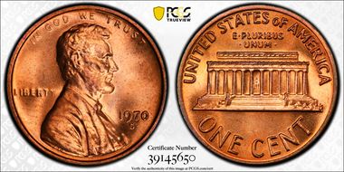 1970-S 1C Small Date MS66RD